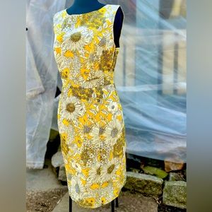 Liberty of London for Target yellow sunflower dress, size 12